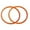Orange, variant on Yinanstore 2Pcs Patella Strap Knee Brace Support Patella Stabilizer Strap Portable Silicone Knee Protection for Workout Gym Jumpers Knee Orange
