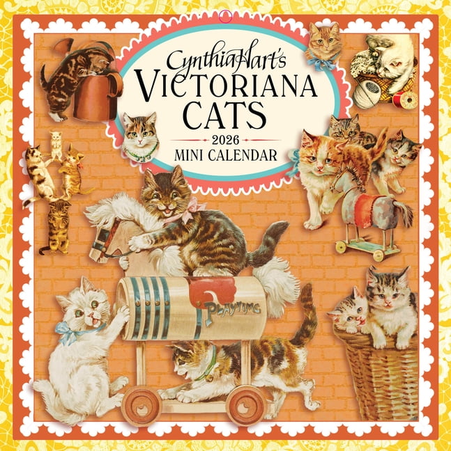 Cynthia Hart's Victoriana Cats Mini Wall Calendar 2027, (Paperback