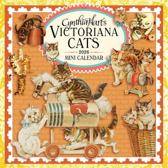 Cynthia Hart's Victoriana Cats Mini Wall Calendar 2026, (Paperback)