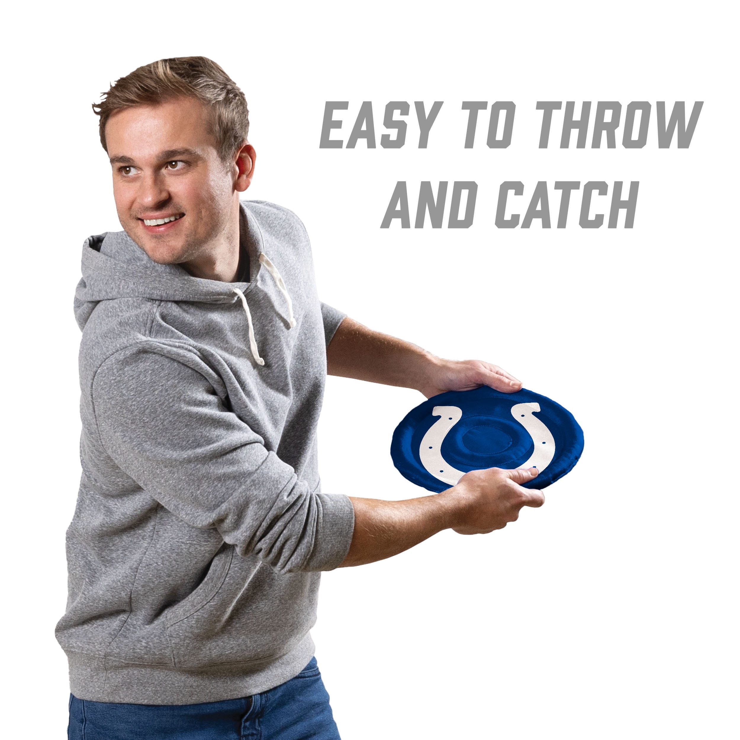 YouTheFan NFL Indianapolis Colts Flimzee Bean-Bag Flying Disc