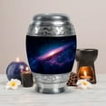thumbnail image 5 of MUKTIVE Galaxy Urns for Human Ashes Adult for Burial, Adult Combo Urn for Human Cremation & Funeral, Large Blue Urn for Ashes Adult Male, Memorial Gifts for Loss of Mom(1 Large, 4 Small), 5 of 7