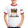 thumbnail image 4 of Gunia Kids Boys 250Th Anniversary Shirt Short Sleeve 4Th Of July Independence Day Flag Patriotic Casual Crewneck Tops Tee Leisure T Shirt For Toddler To Teen 1-13 Years, 4 of 5