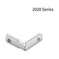 thumbnail image 3 of Interior Joint Bracket, Inside Corner Connector 2020 Series w Screws for Aluminum Extrusion Profile, 20 Pcs, 3 of 4