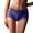 Z27-Blue, variant on Ladies Womens High Waisted Brief Lace Panties Breathable Plus Size Panties Soft Stretch Tummy Control Lifting Underwear Full Coverage Briefs