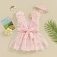 thumbnail image 4 of KVPLBQFD Toddler Tracksuit Boys Baby Girl Toddler Overalls Girls Summer Clothes Lace Romper Skirt Dress Sleeveless Flower Outfit Girls Clothes 4t Baby Clothes Boy 12-18 Months 4t Girl Clothes 24, 4 of 8