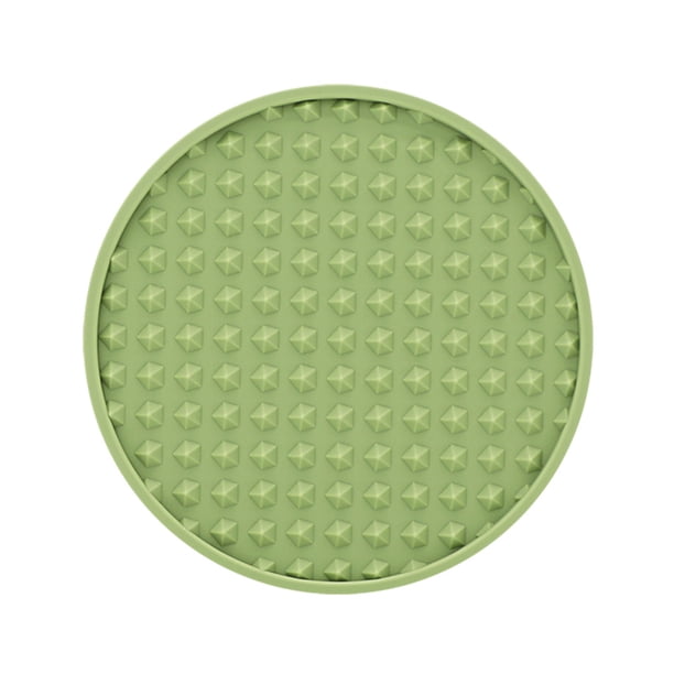 Yuarrent Paquete de 4 posavasos, almohadillas para bebidas, alfombrillas para tazas, portavasos decorativos lavables Mostrada Verde Yuarrent HA062793-05