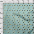 thumbnail image 3 of oneOone Cotton Cambric Grayish Blue Fabric Honey Bees Dress Material Fabric Print Fabric By The Yard 56 Inch Wide, 3 of 4