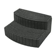 Good Ideas Stora Steps Lightweight Outdoor & Indoor Storage Step, Dark Granite