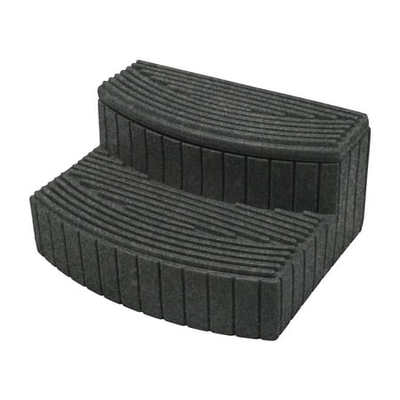 Good Ideas Stora Steps Lightweight Outdoor & Indoor Storage Step, Dark Granite