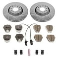 thumbnail image 3 of PowerStop Front Z26 Street Warrior Carbon-Fiber Ceramic Brake Pad and Drilled and Slotted Rotor Kit Fits: AUDI Select Models K886-26, 3 of 9