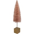 thumbnail image 3 of 14" Brown Sisal Christmas Tree Tabletop Decoration, 3 of 4