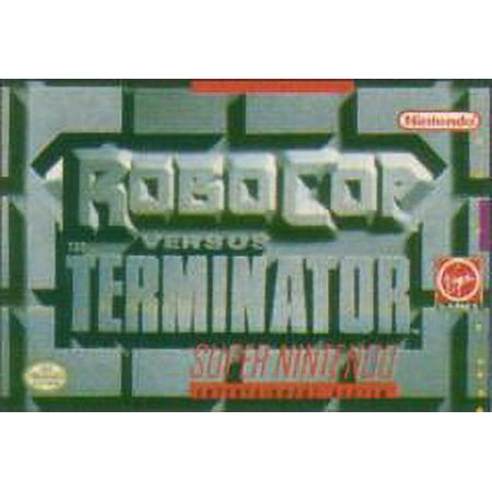Robocop vs The Terminator Super Nintendo