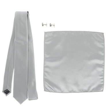 HOKARUA 1 Set Neck Tie Neckwear And Groom Cufflink Vintage Handkerchief Clothes Supply