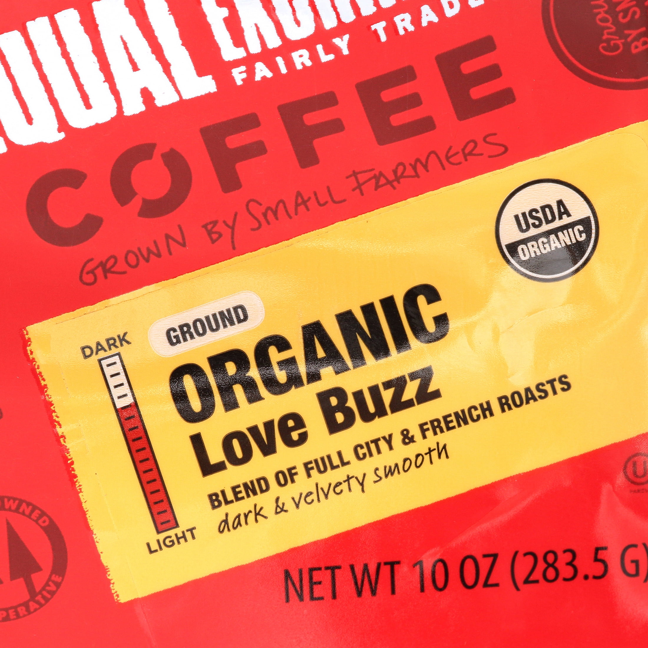 Equal Exchange, Lovebuzz, Ground Coffee, 10 oz