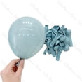 thumbnail image 1 of 10/20/30 globos de cumpleaños azules de 5/10/12/18 pulgadas, globo de látex azul marino de metal para baby shower, cumpleaños, decoración de bodas, 1 of 5