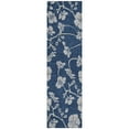 thumbnail image 2 of Addison Rugs Chantille Indoor/Outdoor Transitional Floral Navy Washable Runner Rug, 2'3" x 7'6", 2 of 6