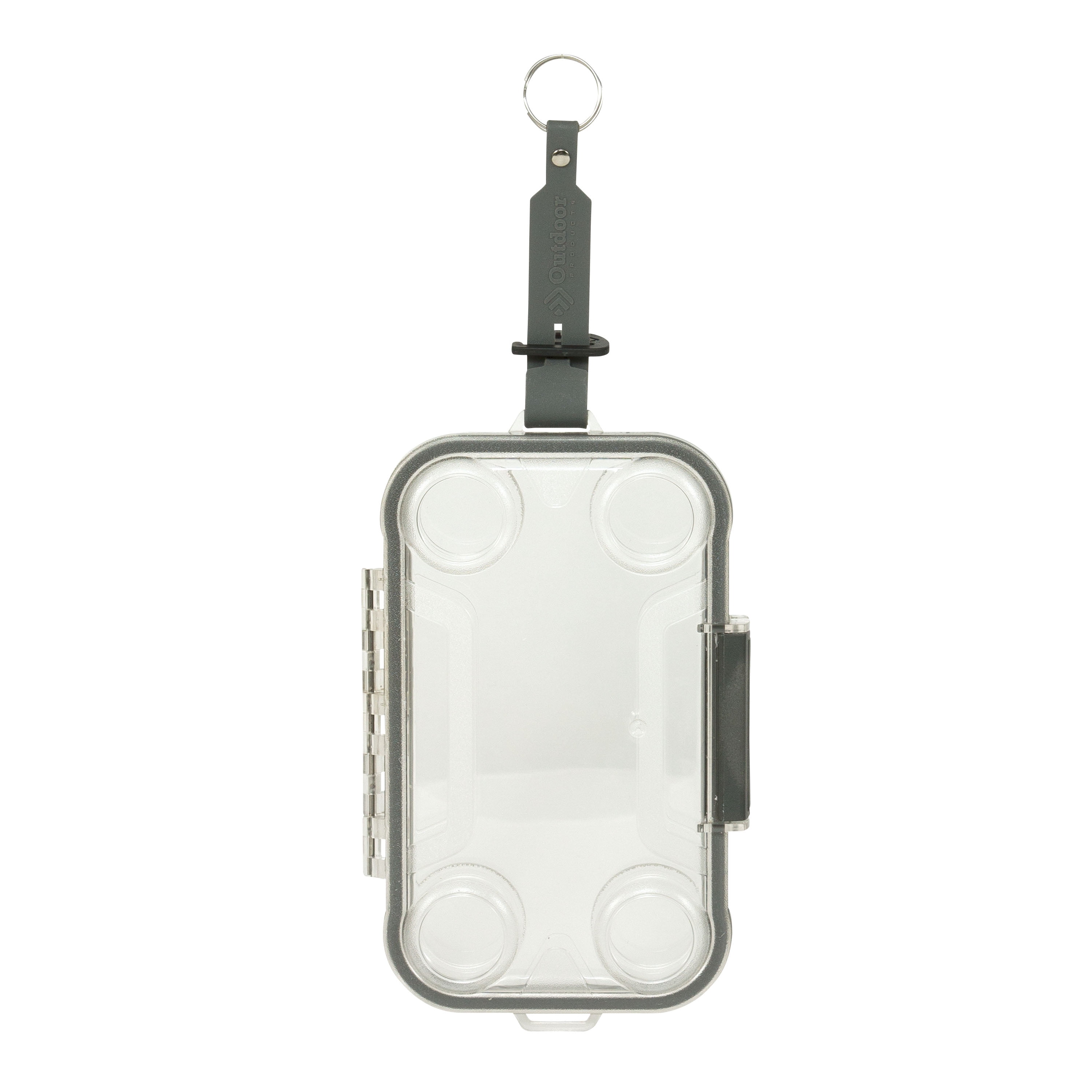 Outdoor Products Men's Clear Polycarbonate Key Ring with Clip