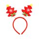 thumbnail image 1 of Advancent Diademas navideñas para fiestas, vacaciones, niños, accesorios para el cabello antideformes, diadema decorativa antideslizante, Kits de decoración para fiestas Rojo, 1 of 6