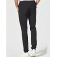 thumbnail image 4 of SSLR Mens Joggers with Pockets Drawstring Track Pants Hiking Running Workout Pants, 4 of 6