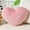 Pink, variant on Pink Heart Pillow Valentine's Day Throw Pillows Cute Heart Decorative Pillow Faux Rabbit Fur Plush Hoom Decor Pillow Cushion for Girlfriend Valentine Anniversary （12.9" x 9.8"）