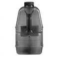 thumbnail image 4 of 1 Gallon BPA FREE Reusable Plastic Drinking Water Big Mouth "Dairy" Bottle Jug Container with Holder - Black, 4 of 5