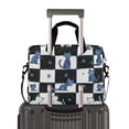 thumbnail image 2 of FORMRS 16" Laptop Bag Carrying Sleeve Case with Handle Travel Shoulder Briefcase, Blue Cat Stars, 2 of 8