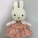 thumbnail image 3 of Muñeco de conejo blanco de juguete para niños, respaldo para dormir, lindo conejo de peluche, muñeco de acompañamiento para bebé, regalo de cumpleaños para niños, 3 of 5