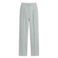 thumbnail image 7 of SAWOBUUN Men's Dress Pants Elastic Waist Straight Leg Wrinkle-Resistant Loose Fit Business Office Casual Trousers, 7 of 7
