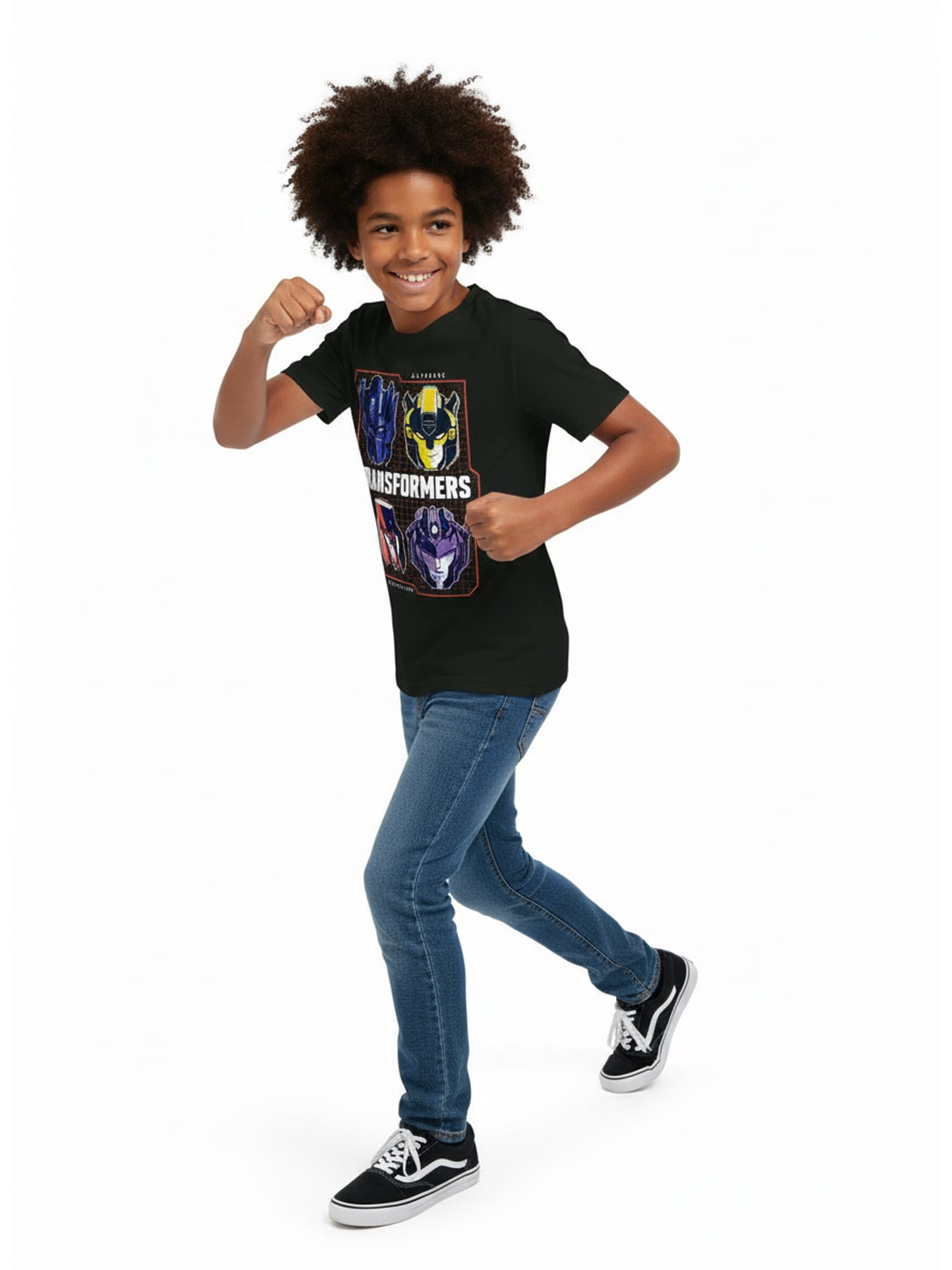 Transformers, Boys' & Big Boys' Short Sleeve Graphic T-Shirt, Sizes 4-18