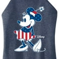 thumbnail image 3 of Disney - Americana - Minnie Flag Pattern - Juniors High Neck Tank Top, 3 of 5