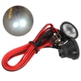 thumbnail image 4 of 2LED RC Car Universal Headlights RC LED Roof Headlamps for 1/10 RC Model Crawler Cars, 4 of 8