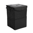 thumbnail image 1 of Car Trash Can With Lid And Storage Pockets - Leak-proof Car Organizer, Waterproof Car Trash Bin, Garbage Can -gsl, 1 of 4