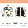 thumbnail image 3 of Pioneer Flower Seat Covers for Dining Room Chairs Set Of 4,Stretch Printed Washable Chair Seat Cover with Elastic Ties and Button,Removable Waterproof Couch Cushion Covers, 3 of 6