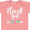thumbnail image 4 of Inktastic Flower Girl with Arrow and Flowers Girls Baby Bodysuit, 4 of 5