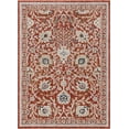 thumbnail image 2 of Well Woven Creho Red Vintage Persian Floral Area Rug 5x7 (5'3" x 7'3"), 2 of 8