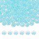 thumbnail image 1 of Uxcell 200 Pcs Perlas de Acrílico 0.08" Perlas Lindas para Pulseras Azul Transparente, 1 of 6