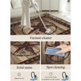 thumbnail image 5 of Texas Star Area Rug for Bedroom 5x7 Ft Farmhouse Country Star Wood Grain Super Soft fuzzy Throw Rug Non-Slip Fluffy Plush Indoor Floor Carpet for Living Room Nursery Home Decor, 5 of 8