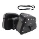 thumbnail image 3 of Bolsa trasera alforja lateral bolsa trasera bolsa de equipaje almacenamiento negro 22L para moto, 3 of 11