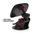 thumbnail image 4 of Shisuyan Car Rear Seat Mirror Plastic 360-Degree Rotation 1Pcs 4.7X3.5X0.2In, 4 of 9