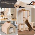 thumbnail image 2 of Alfombra de rascar para gatos de 78.7 x 15.8 pulgadas, alfombra autoadhesiva para gatos, protector de muebles para sofá, pared y puertas, protectores de arañazos duraderos para gatos, sofá y gatos de, 2 of 7