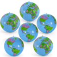 thumbnail image 1 of Pelotas de playa inflables de PVC YOTHORN, 6 unidades, 40 cm, 1 of 6