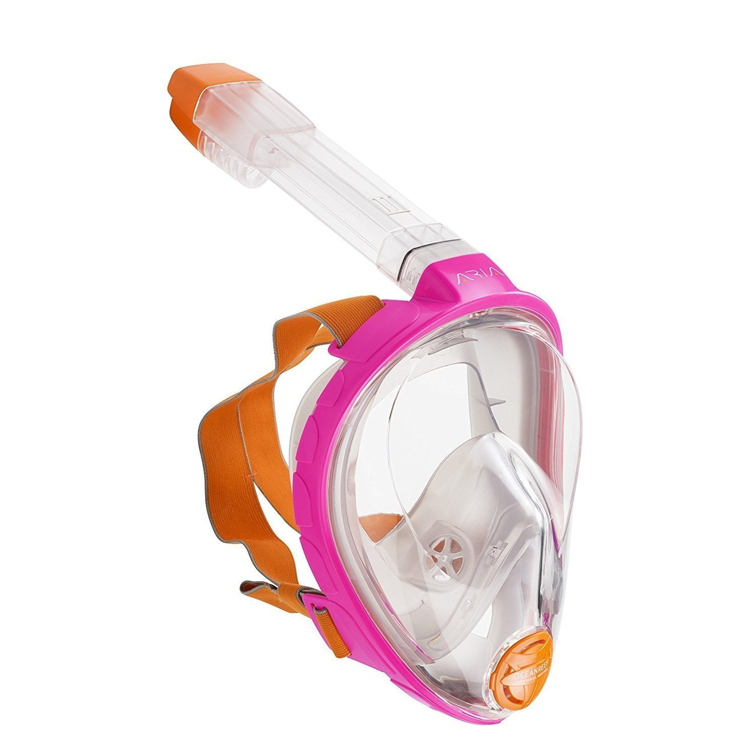 Ocean Reef Aria Full Face Snorkeling Mask Pink 