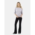 thumbnail image 2 of No Boundaries Women's Cotton Long Sleeve Tshirt, Sizes XS-3XL, 2 of 5