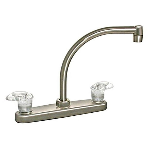 Valterra-Catalina PF221402 Two Handle Hi-Arc Kitchen Pot Filler, Brushed Nickel