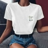 Podplug Women's Sexy Fashion T-shirt Casual Short-sleeved Summer Fun Printed Tops