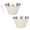 Frosted White, variant on NFTIGB 100ml / 3.38 fl oz Stainless Steel Coffee Measuring Cup, Portable Rustproof Metal Espresso Extraction Cup for Home Cafe Office Hotel, Premium Barista Accessories, Silver