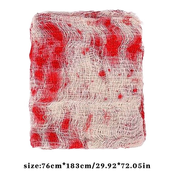 Halloween Black Gauze, Creepy Cloth Halloween Decoration, Spooky Fabric for Doorways, Porches, Party Decor, Lightweight Draping Cloth for Indoor and Outdoor Use