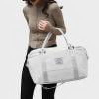 JMYHOAM Travel Duffle Bag for Women Sport Gym tote Bag with toiletry Bag Large Overnight Bag for Women Girls Travel Gym Bag for Labor Storage