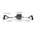 thumbnail image 6 of TFCFL Workout Bands & Pump Exercise Bands Fitness Pump & Band Kit w/ Handles 3-18kg, 6 of 18