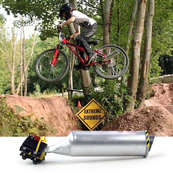 Opvise 6 Different Turbo Motorcycle Sound Effects Bicycle MTB Road Bike Exhaust Pipe